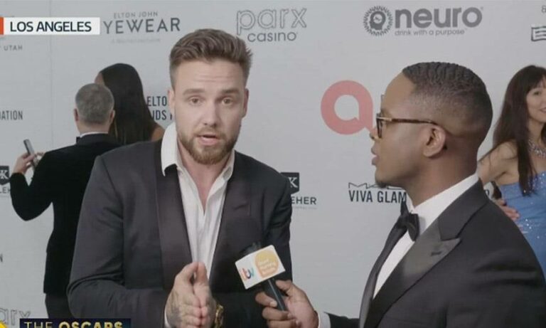 Liam Payne's bizarre post-Oscars interview