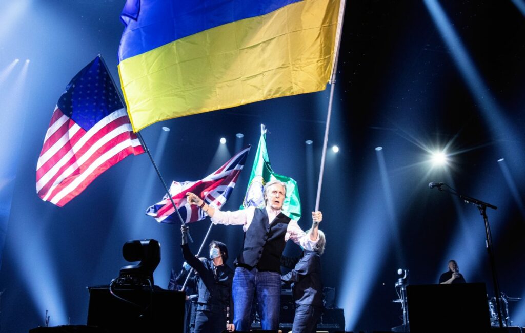 Paul McCartney performs live on stage in Washington. CREDIT: MPL Communications/MJ Kim