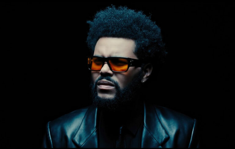 The Weeknd in a screengrab from his 'Sacrifice' video, 2022