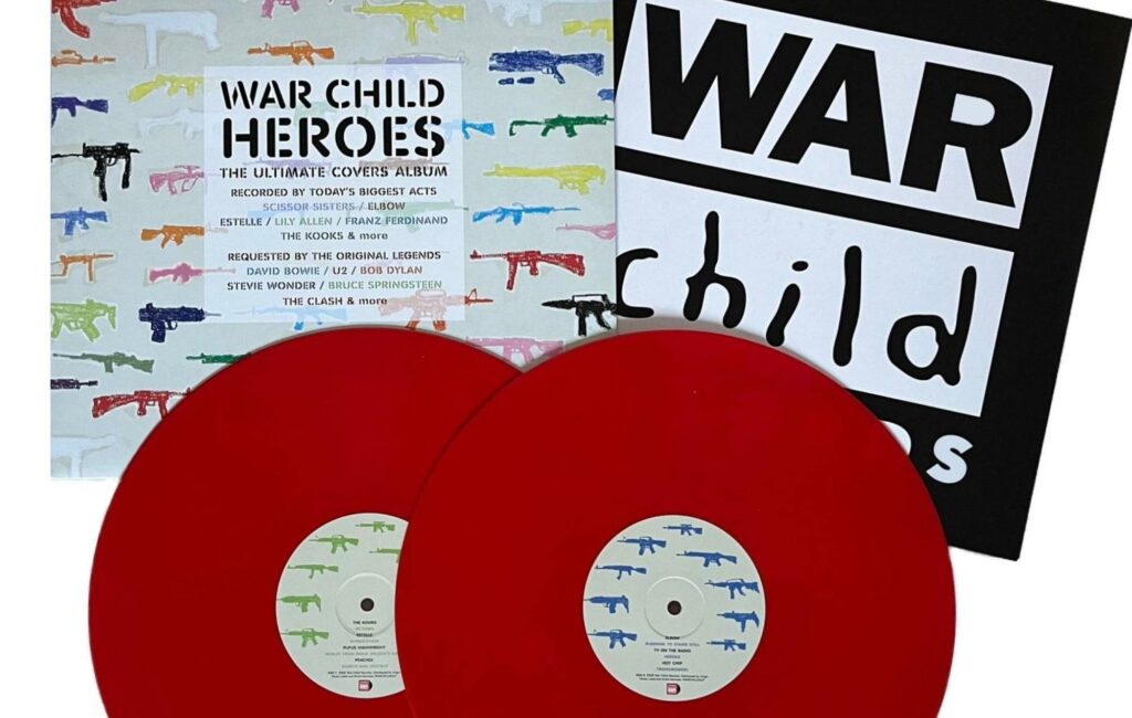 War Child 'Heroes' album artwork