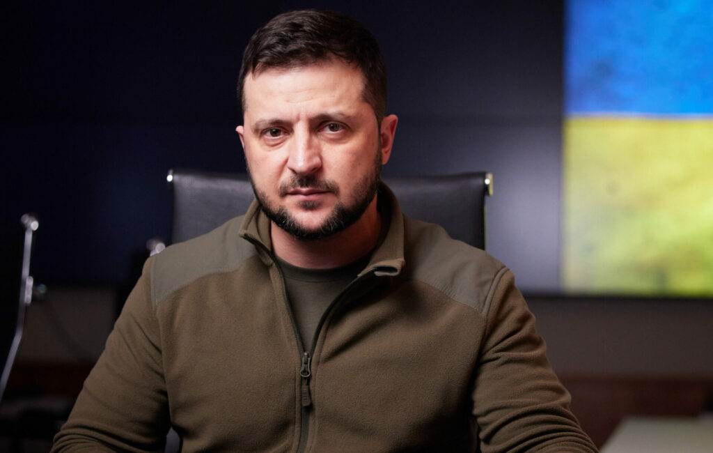 Volodomyr Zelensky, April 2022