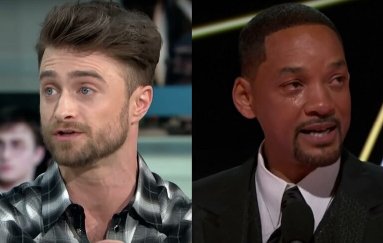Daniel Radcliffe addressed the Oscars incident in which Will Smith slapped Chris Rock