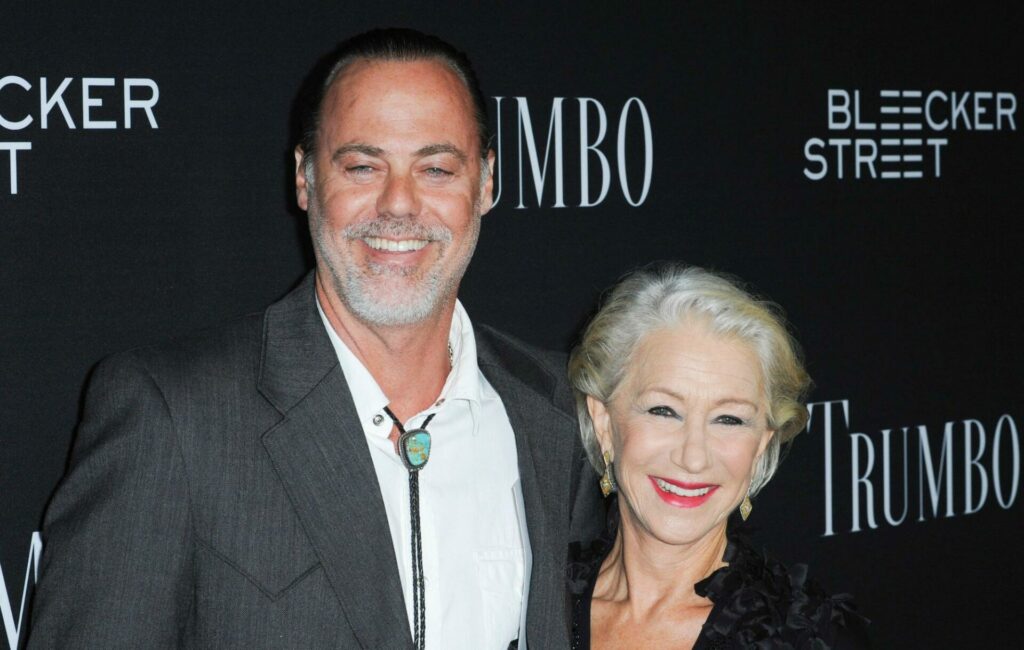 Rio Hackford and Helen Mirren on a red carpet in 2015