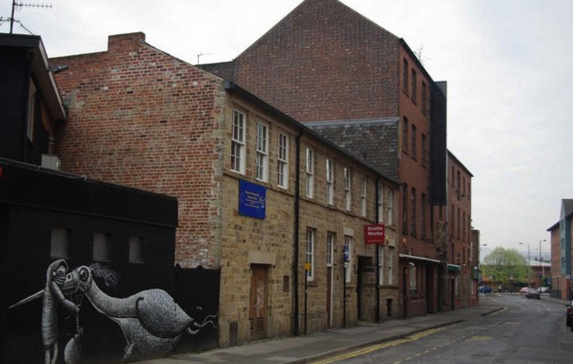 Outside view of The Leadmill music venue in Sheffield