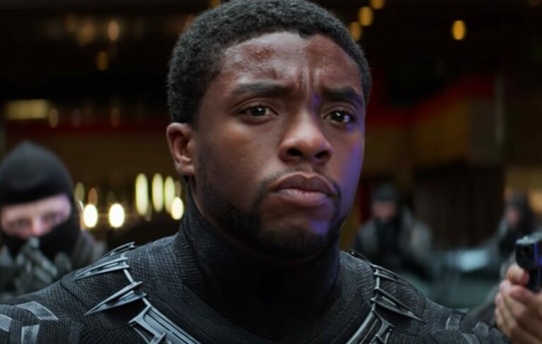 Chadwick Boseman in Black Panther