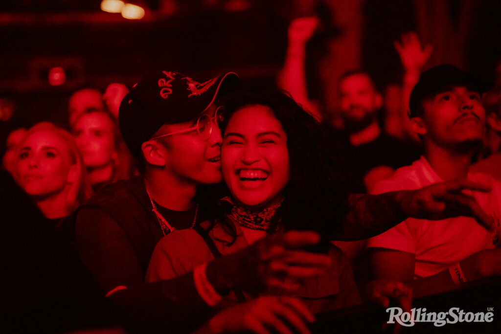 Fans at Fred again..’s show at The Fonda Theatre, Los Angeles