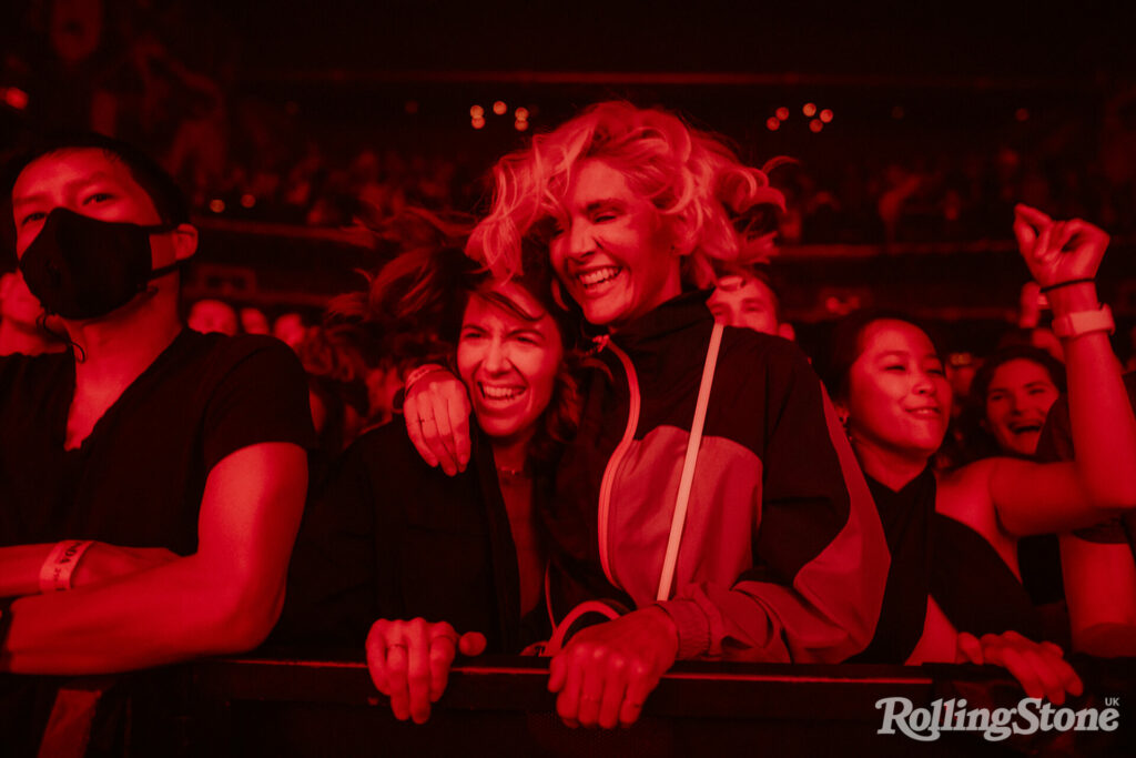 Fans at Fred again..’s show at The Fonda Theatre, Los Angeles