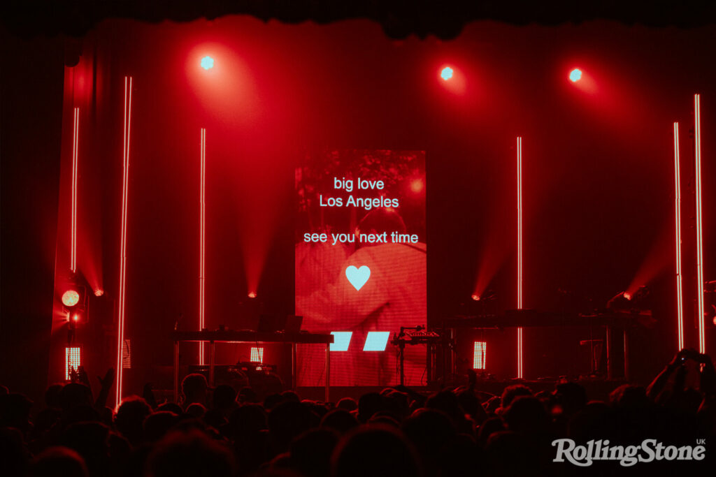 Fred again.. performs at The Fonda Theatre, Los Angeles