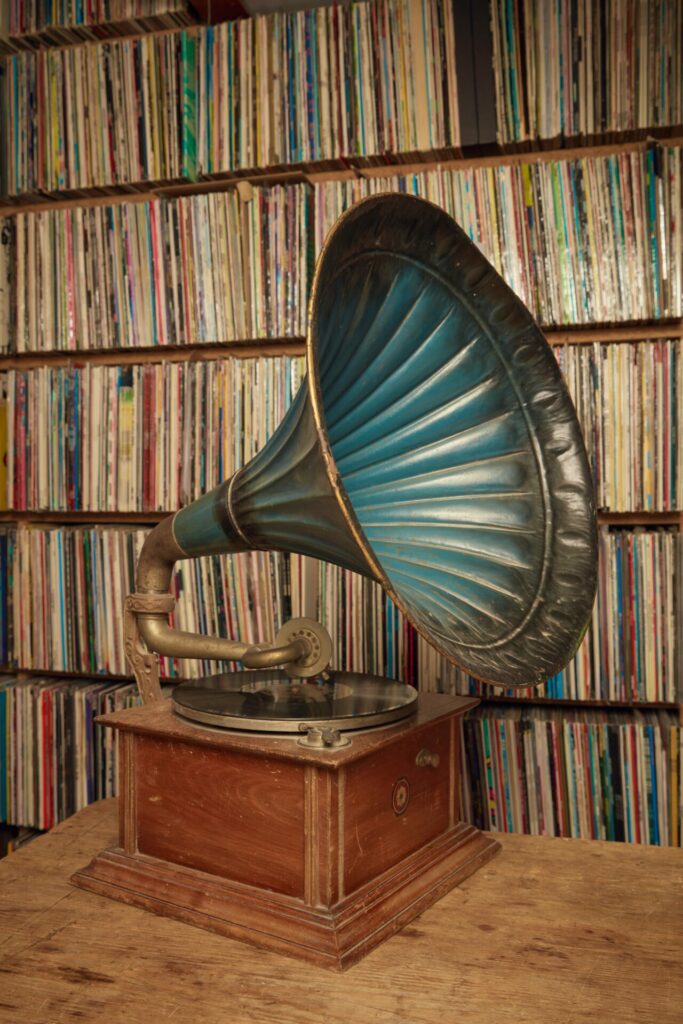 John Peel’s Horn Gramophone, First Half 20th Century.