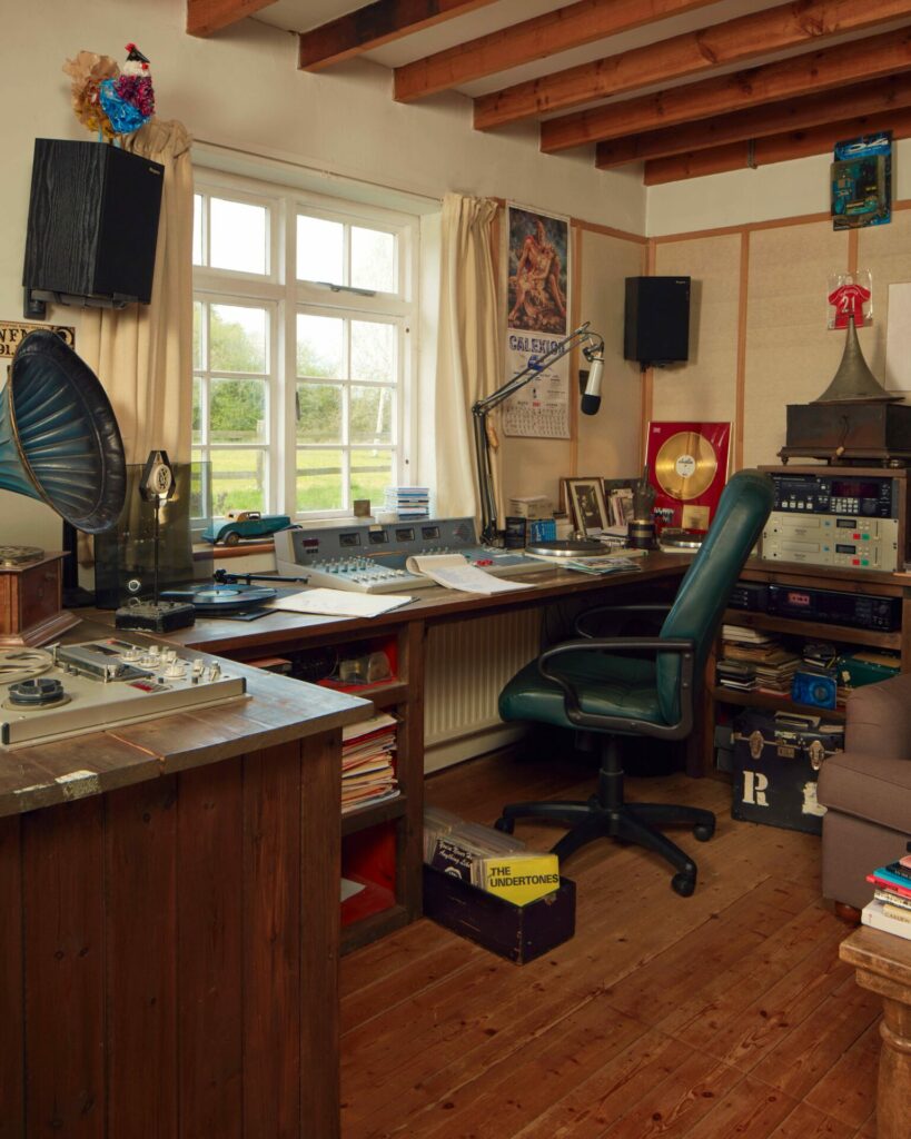 John Peel's home studio in Suffolk