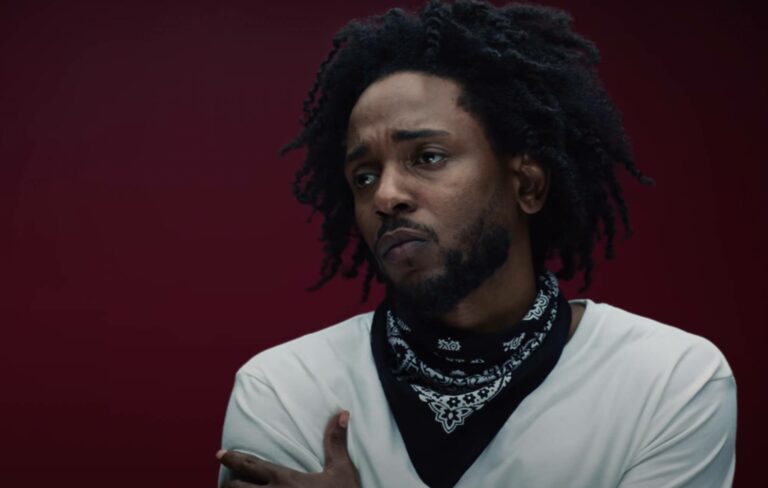 Kendrick Lamar in the 'The Heart pt 5' video