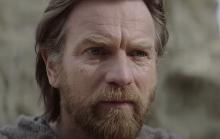 Ewan McGregor in a still from an 'Obi-Wan Kenobi' trailer, 2022