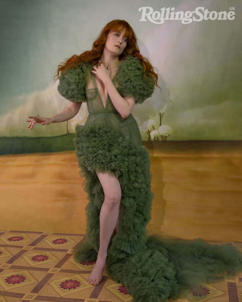 Florence + the Machine’s Florence Welch poses for Rolling Stone UK