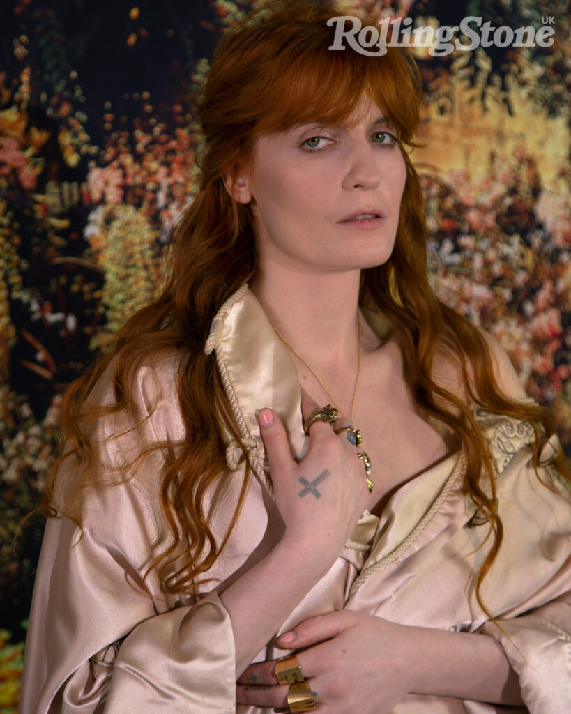 Florence + the Machine’s Florence Welch poses for Rolling Stone UK