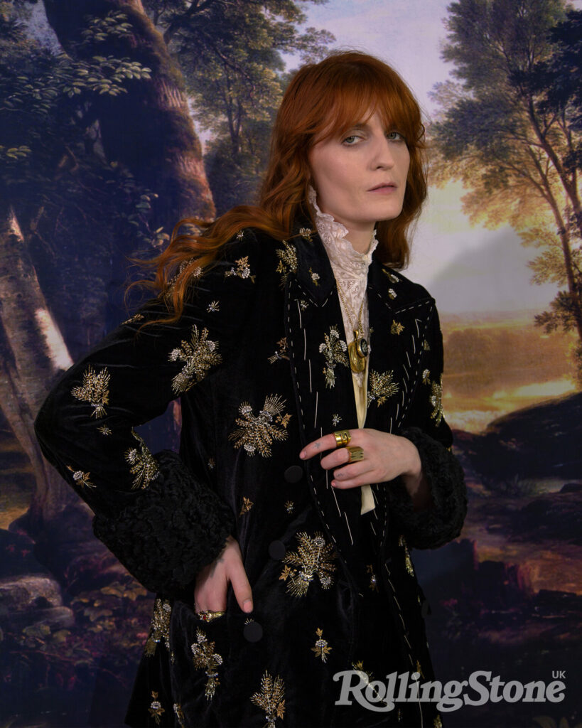 Florence + the Machine’s Florence Welch poses for Rolling Stone UK