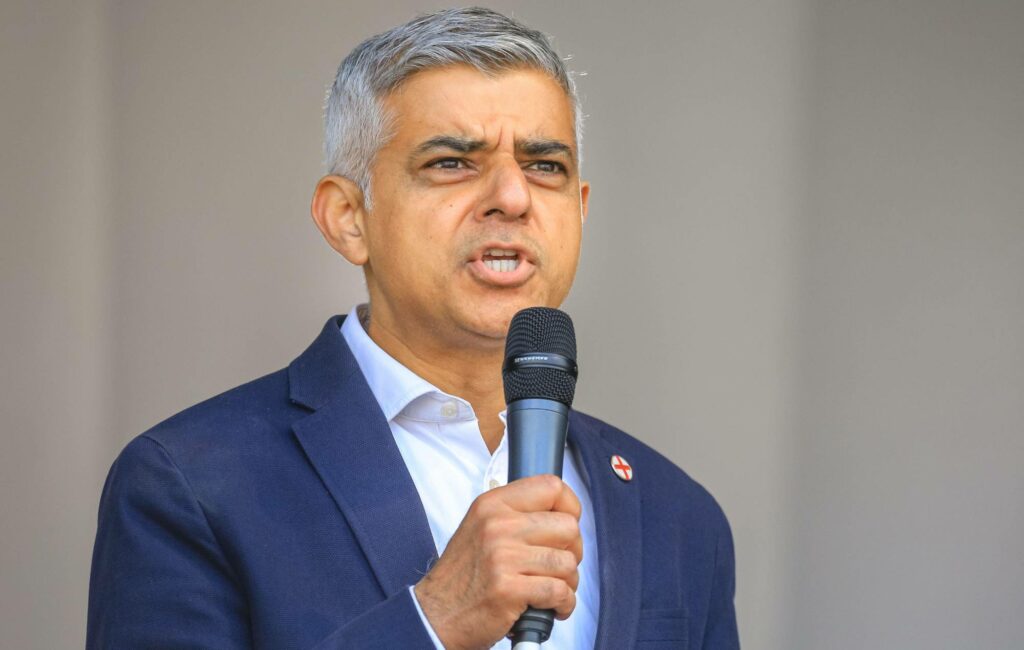 Sadiq Khan in London (Picture: Alamy)