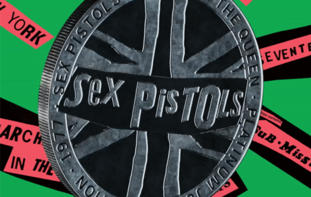 a preview of Sex Pistols’ ‘Pistol Mint Commemorative Coin