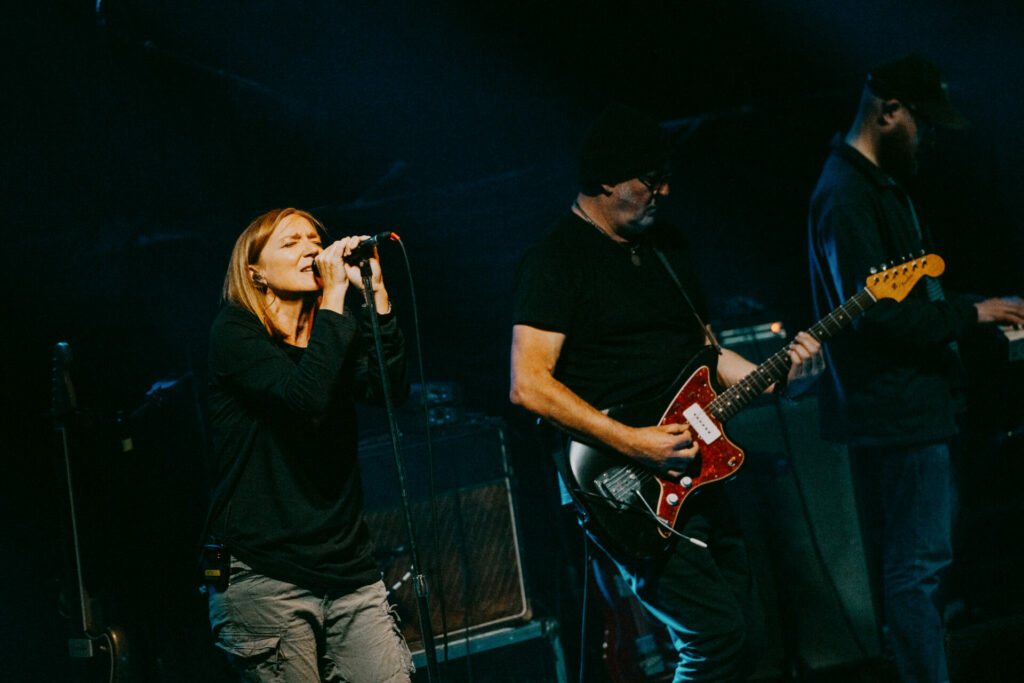 Portishead perform at the Bristol War Child benefit (Picture: Chris Cooper)
