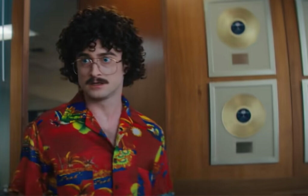 Daniel Radcliffe in a still from 'WEIRD: The 'Weird' Al Yankovic Story', 2022