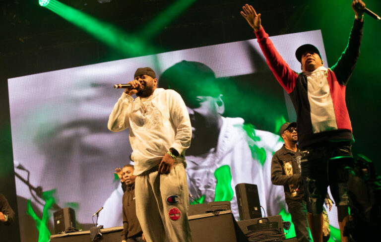 Wu-Tang Clan on the West Holts Stage at Glastonbury, 2019
