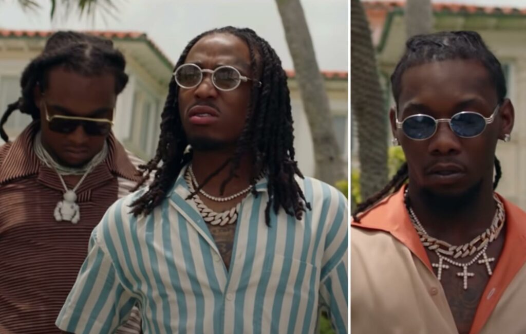 Migos in the music video for 'Narcos'.