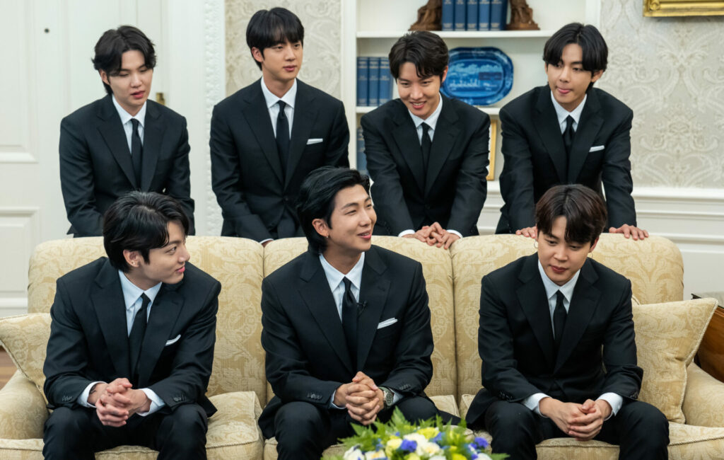 BTS at the White House, May 2022