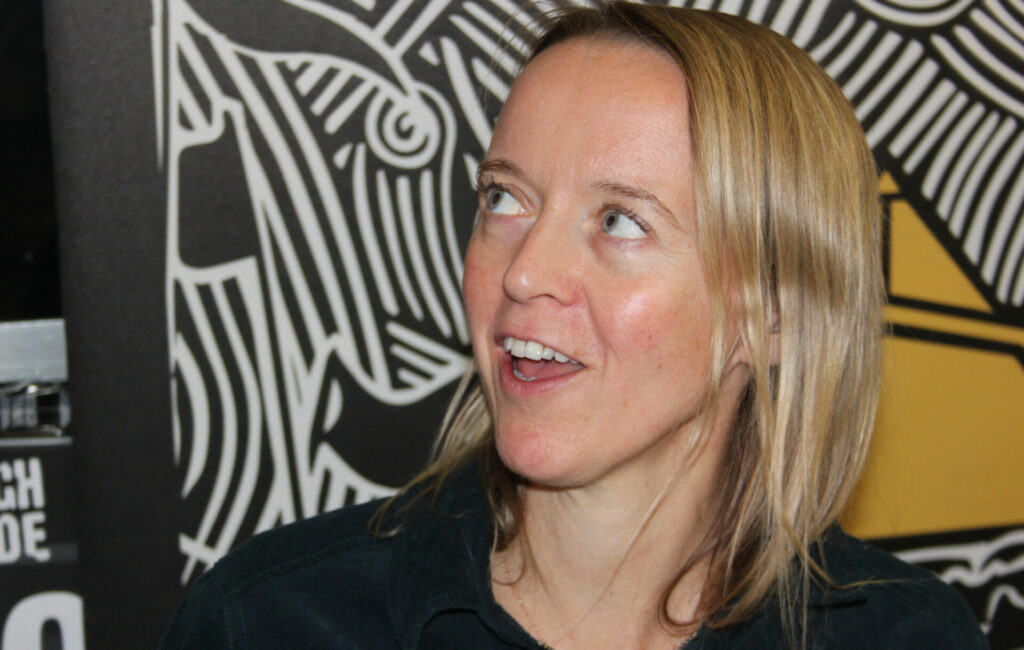 Emily Eavis at a book signing, November 2019