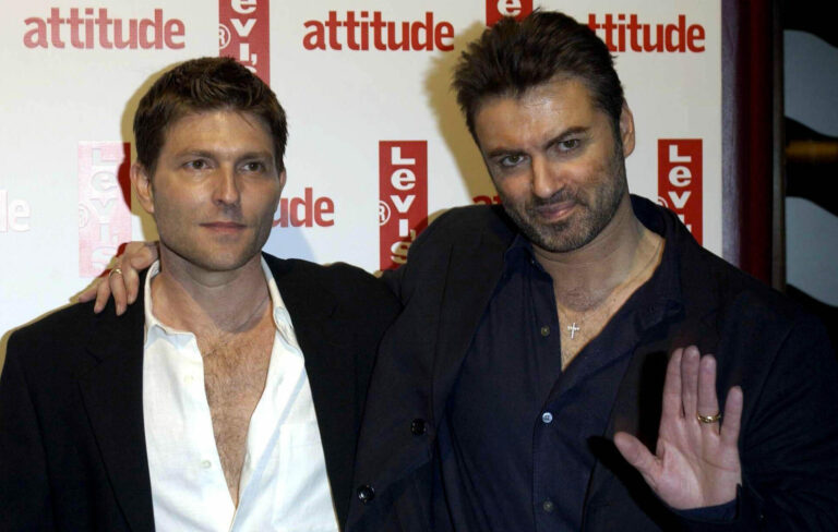Kenny Goss and George Michael, 2004