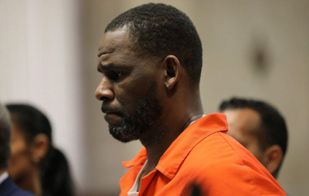 R. Kelly in a Chicago court, 2019