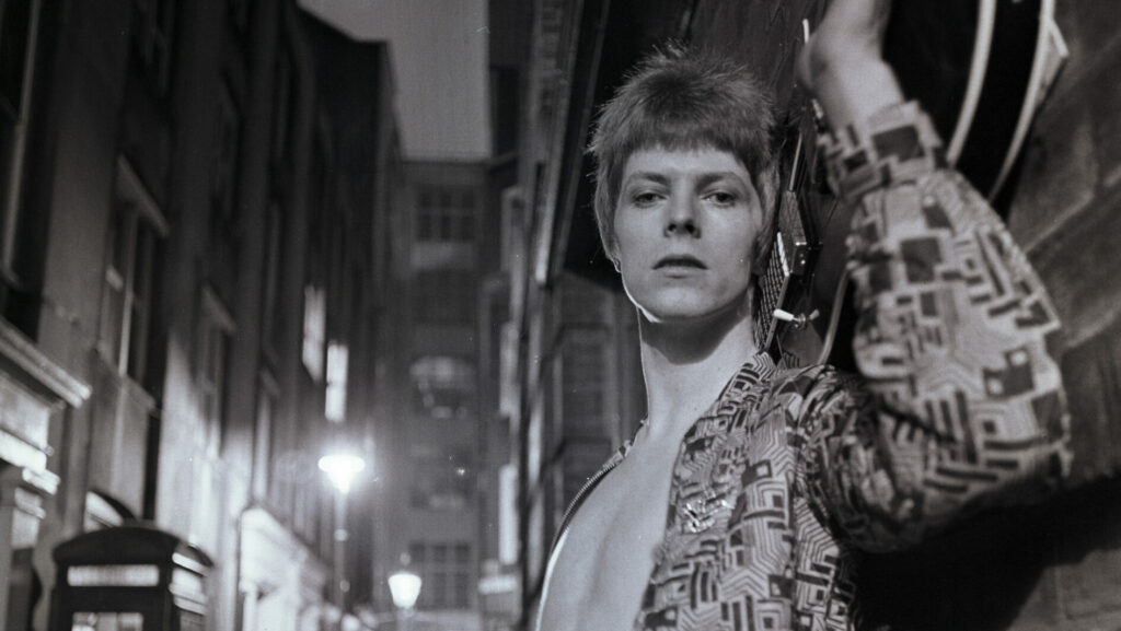 An archive image of David Bowie. In celebration of the 50th anniversary of Ziggy Stardust, Adobe invites people to create their own personas with digitised tools inspired by the artist
