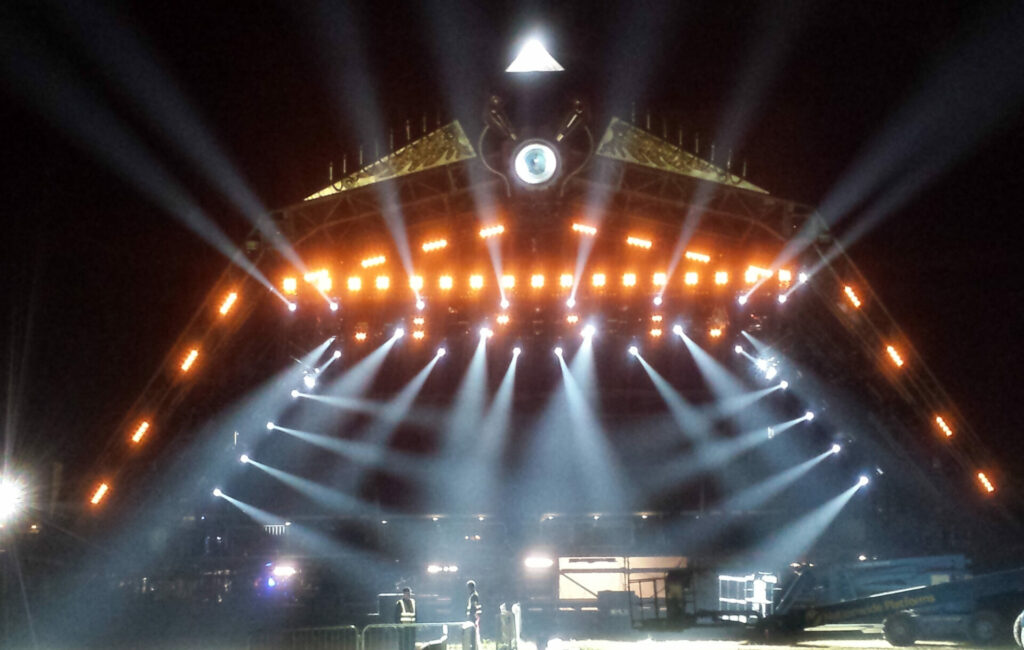 Glastonbury's Pyramid Stage, 2014