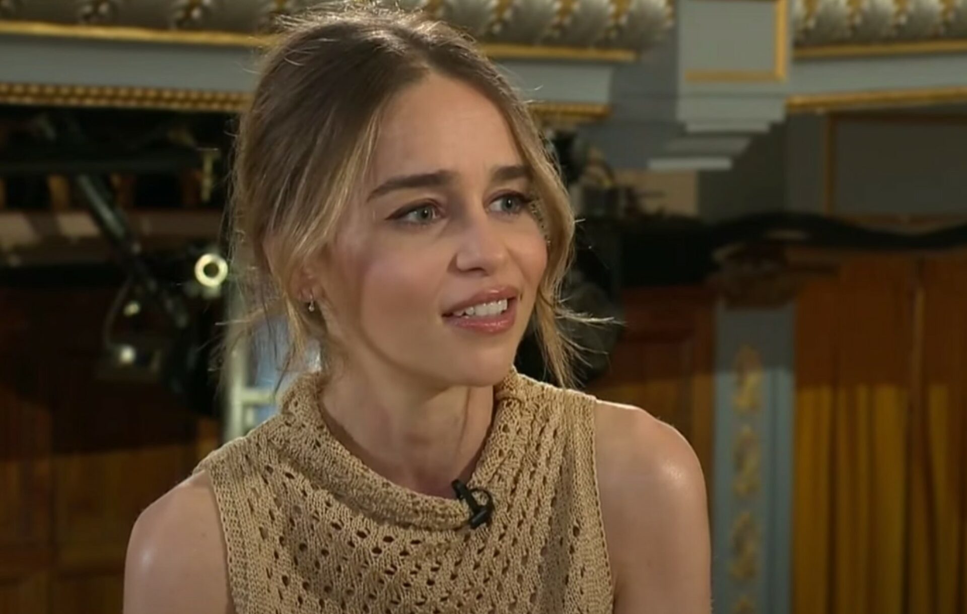 Emilia Clarke missing ‘quite a bit’ of brain after two aneurysms