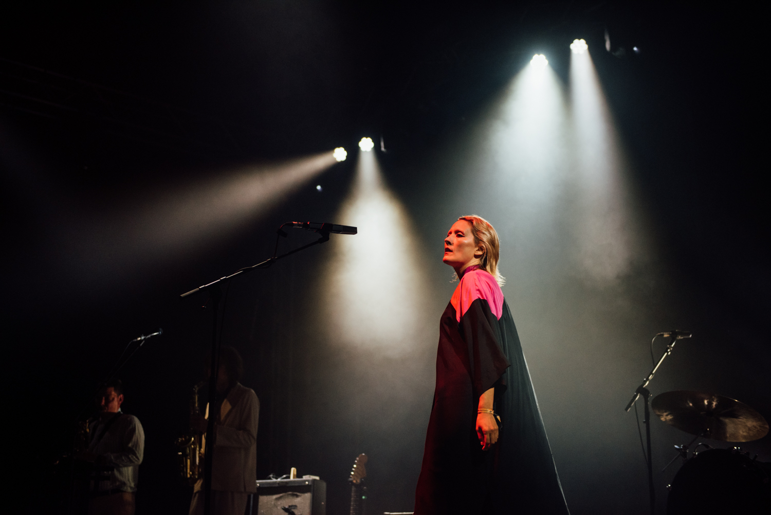 Cate Le Bon performing at Green Man 2022