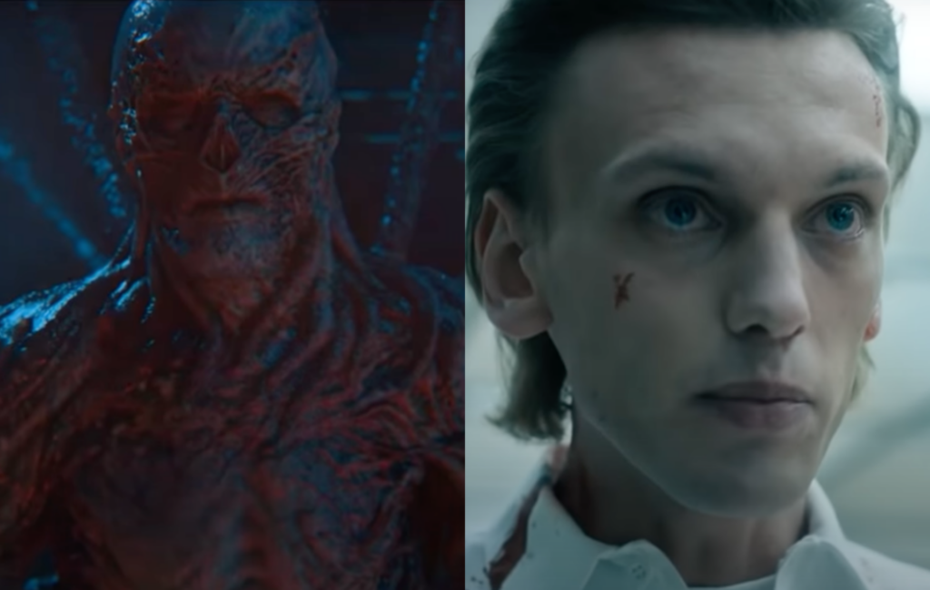 Jamie Campbell Bower as Venca and One in ‘Stranger Things‘