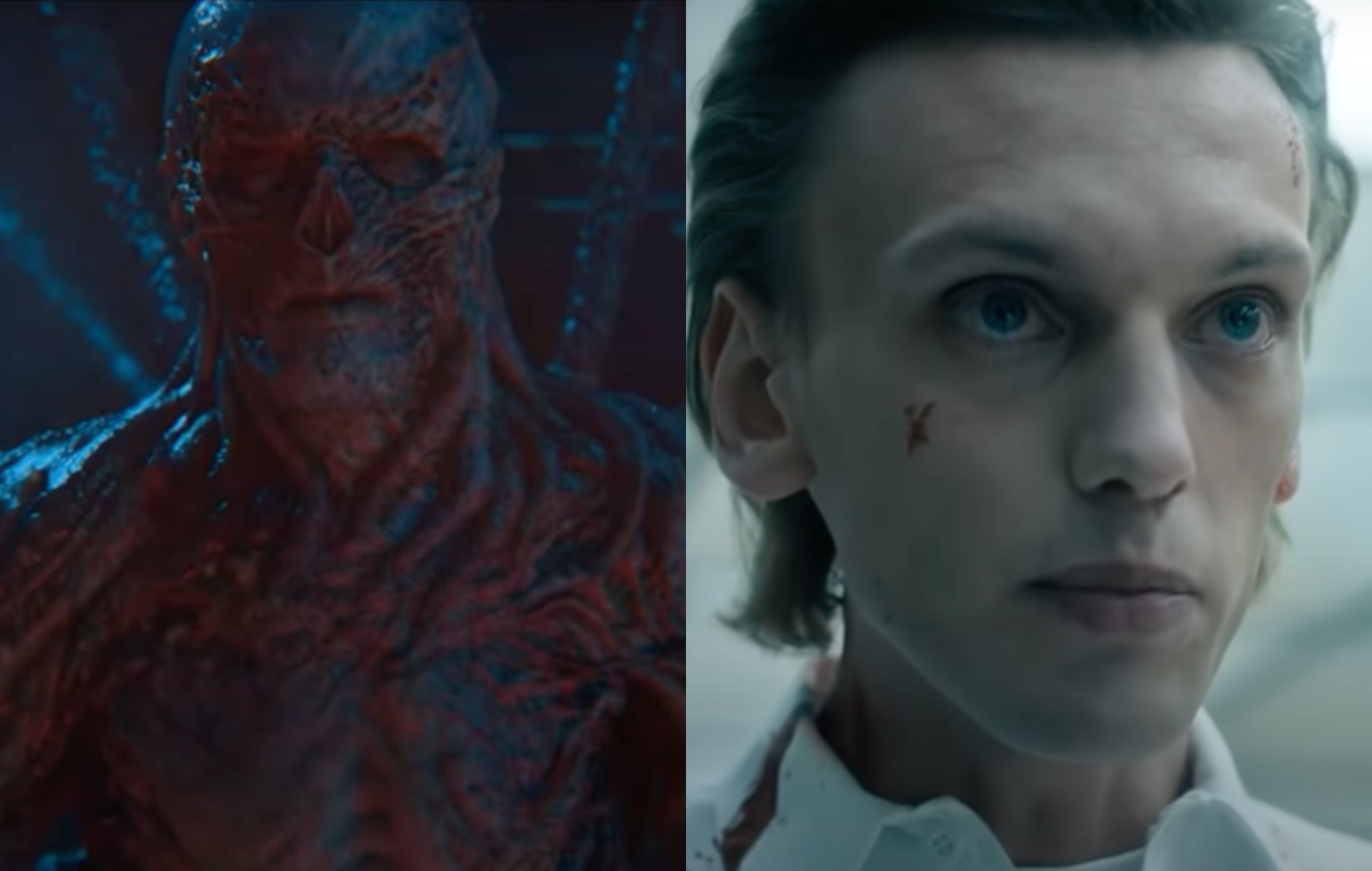 Jamie Campbell Bower as Venca and One in ‘Stranger Things‘
