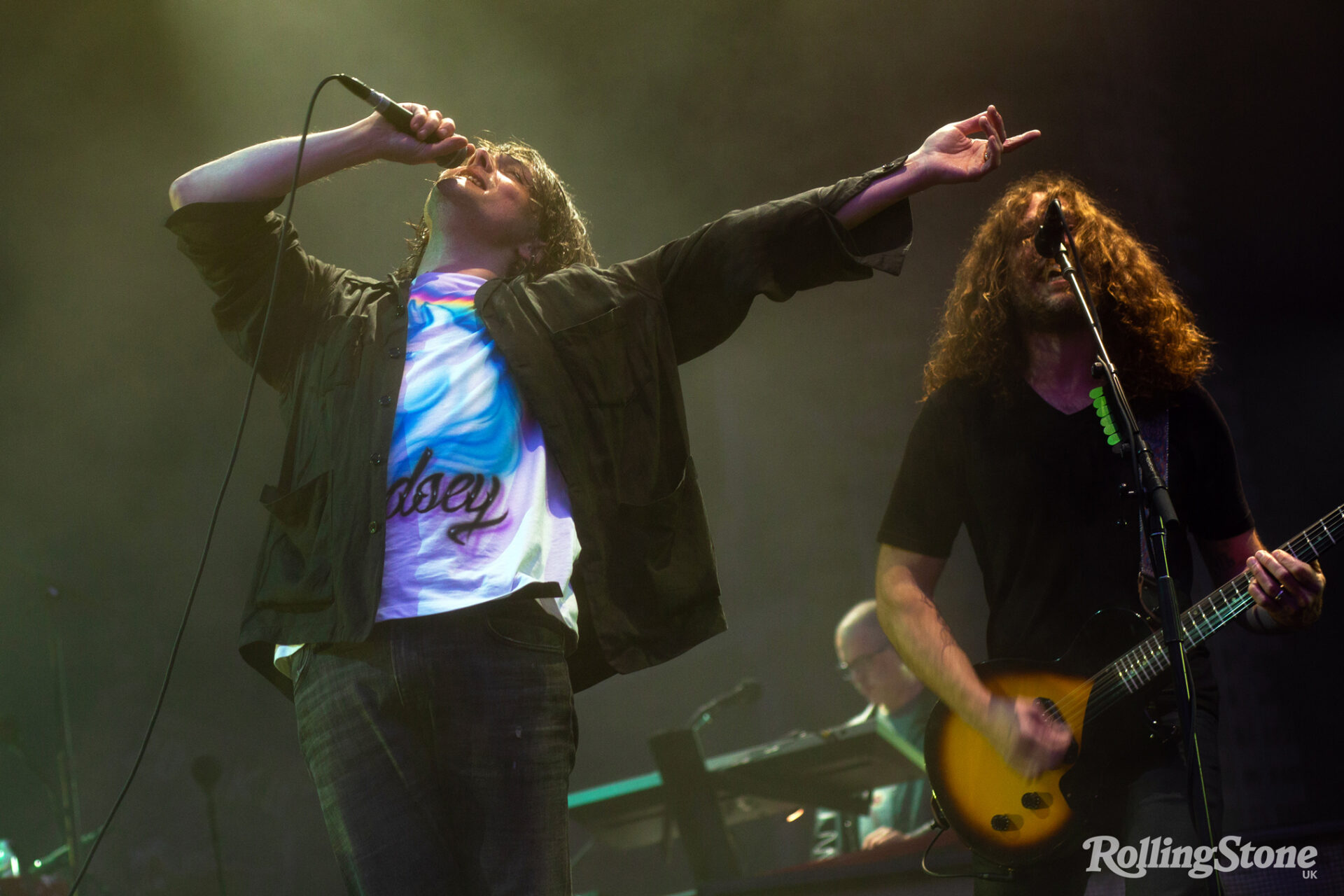 My Chemical Romance’s Gerard Way and Ray Toro perform in Milton Keynes in front of roughly 90,000 fans