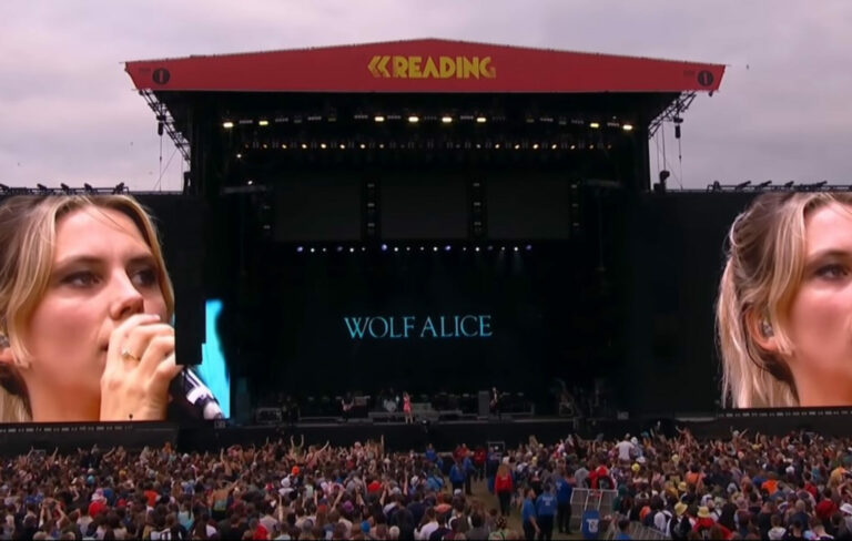 Wolf Alice onstage at Reading Festival, August 2021