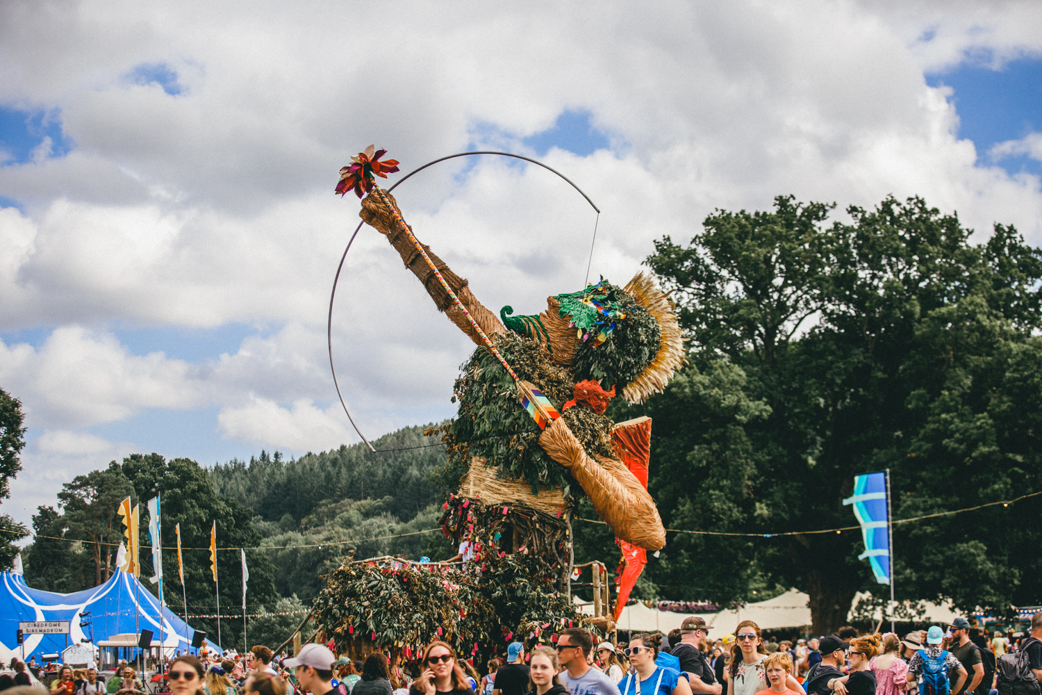 Green Man Statue 2022