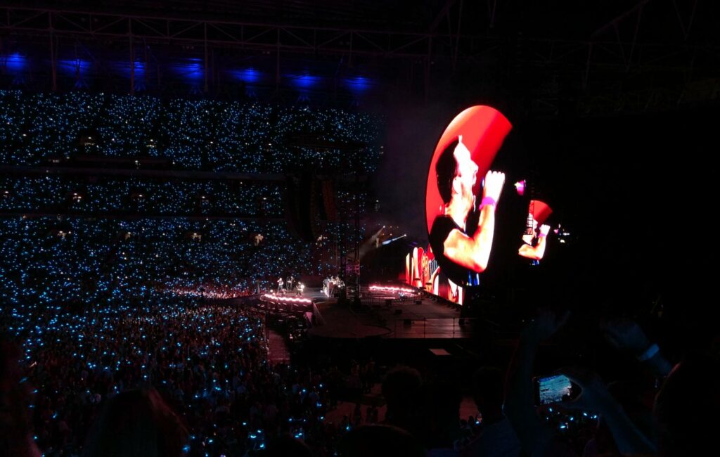 Coldplay live at Wembley