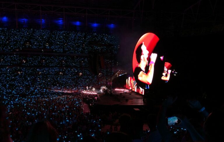 Coldplay live at Wembley