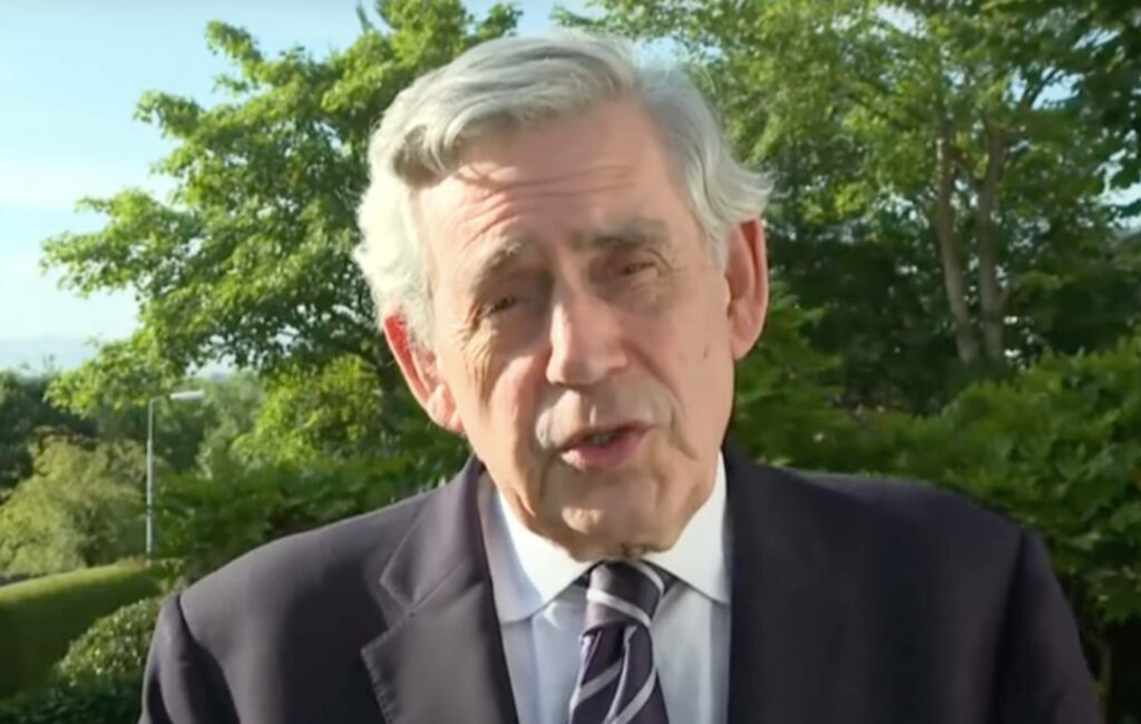 Gordon Brown (Picture: YouTube)