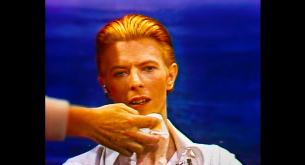 A still from Brett Morgen’s new David Bowie documentary ‘Moonage Daydream’