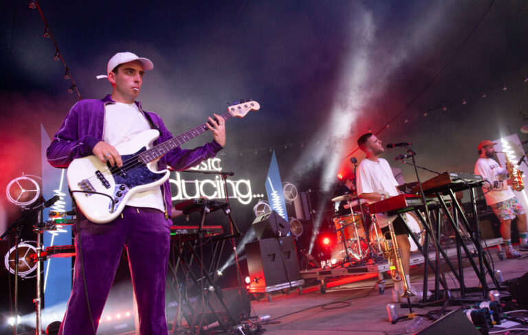 Easy Life on the BBC Introducing stage at Glastonbury 2019