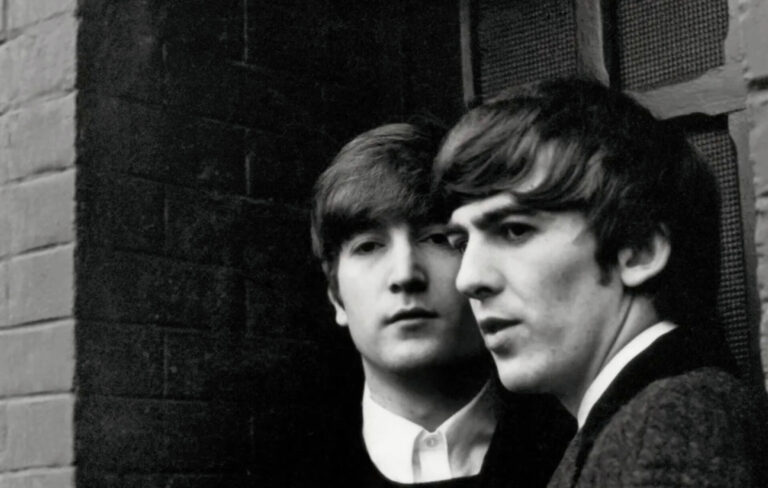 'John and George' by Paul McCartney, 1963 or 1964