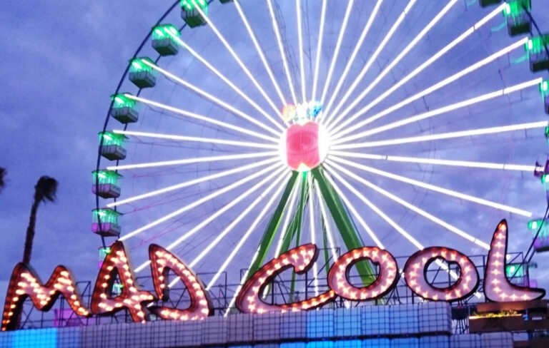 Ferris wheel at Mad Cool Festival, Madrid, 2016