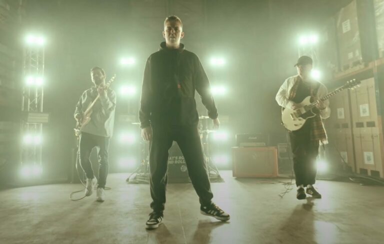 Still from the music video for ‘Uninvited’ by The Reytons