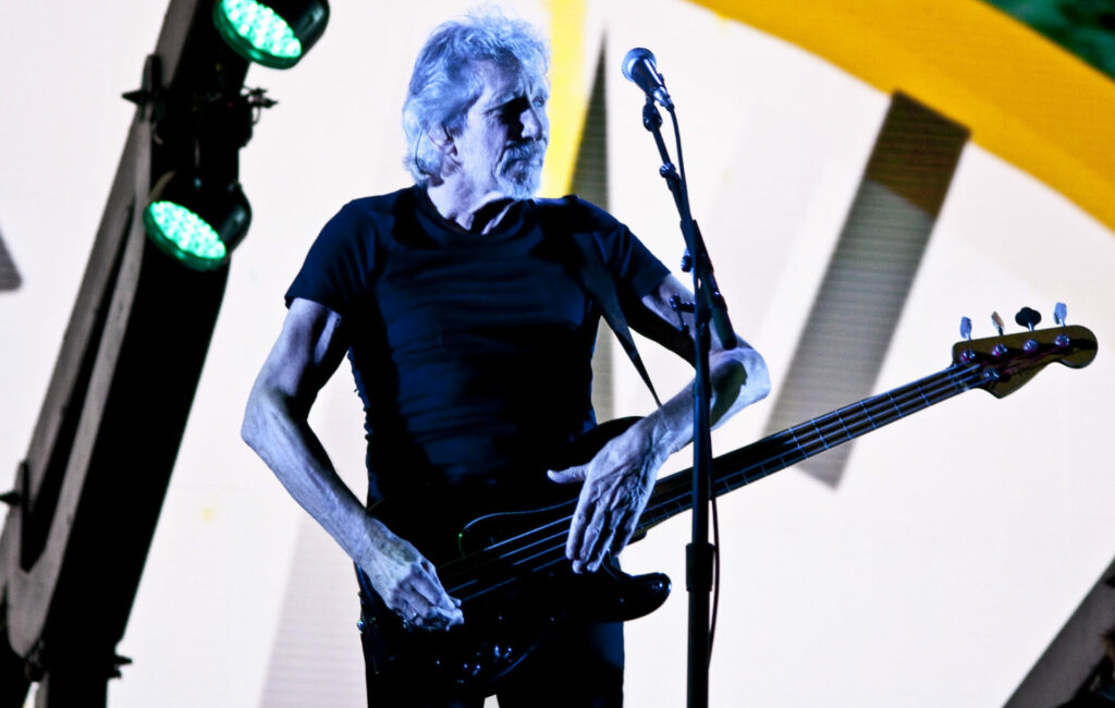 Roger Waters on stage in Santiago, Chile, 2018