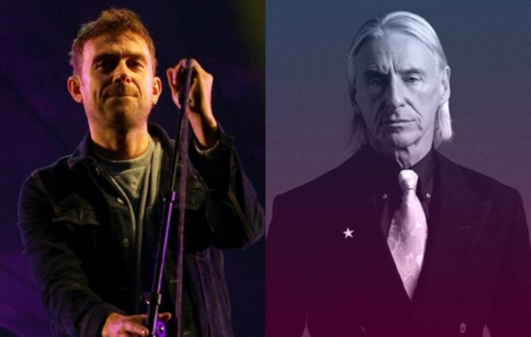 Blur's Damon Albarn and Paul Weller