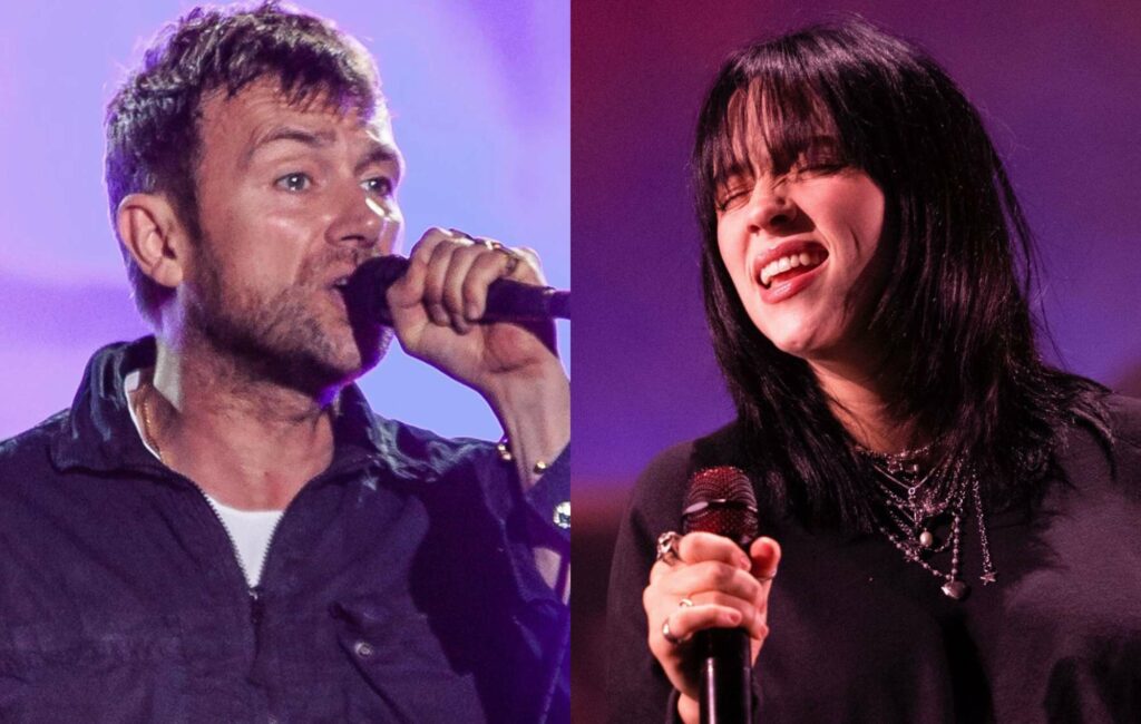 Damon Albarn and Billie Eilish