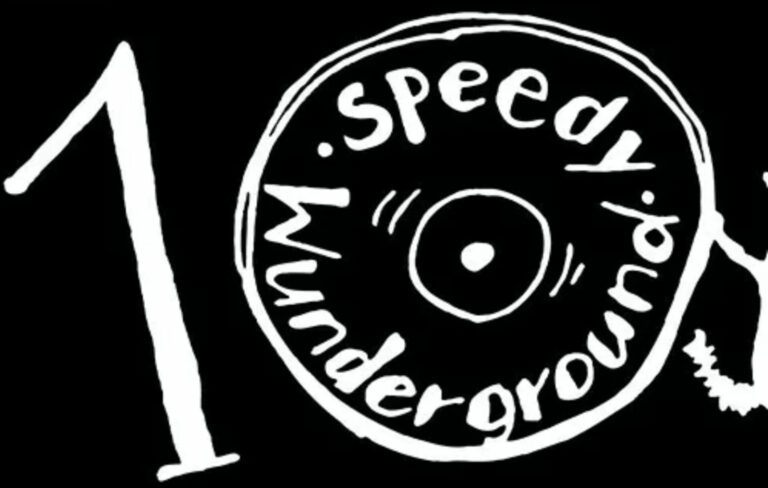 Speedy Wunderground tenth anniversary logo